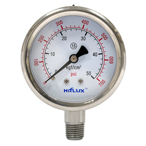 Pressure Gauge - Bottom connection direct