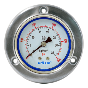 Pressure Gauge - Bottom connection direct