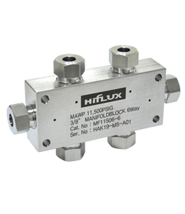 High Pressure Manifold Block 6way